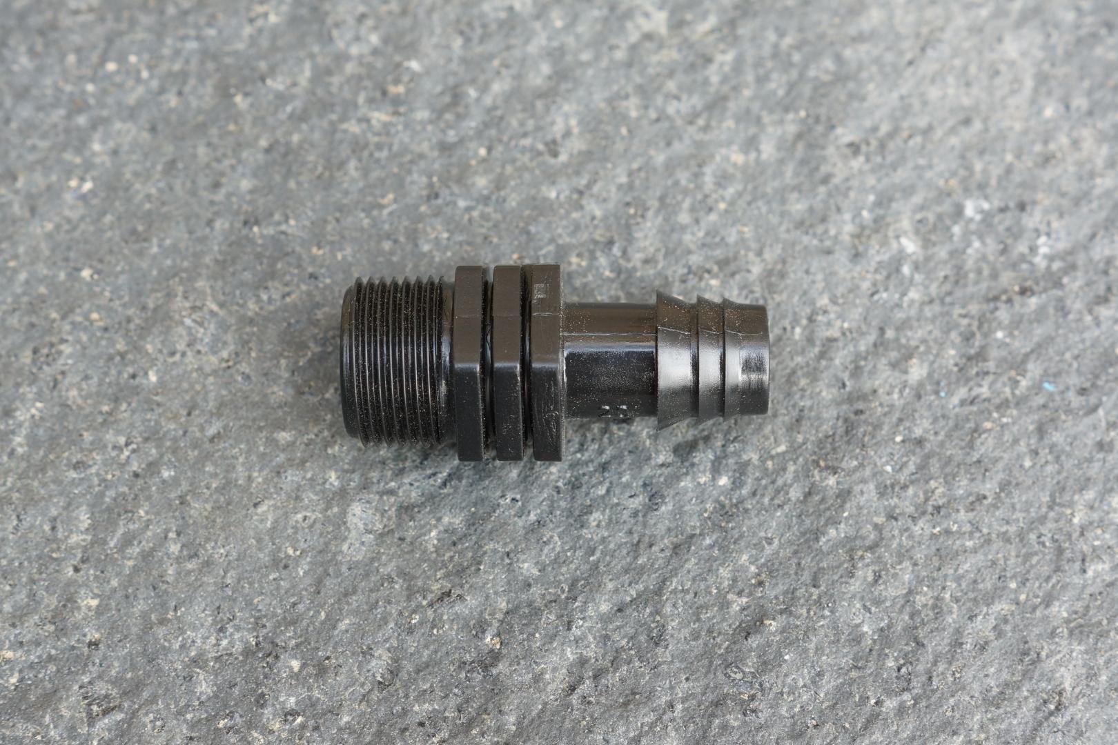 Verbinder 3/4 Zoll AG zu 16/20 mm Rohr